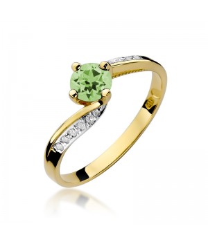 Złoty pierścionek - oliwin...