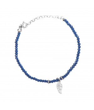 Bracelet "WING" with blue...