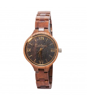 KARDAMO wooden watch, dark