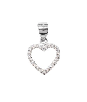 Silver pendant HEART