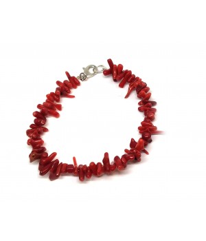 Bracelet with natural coral...
